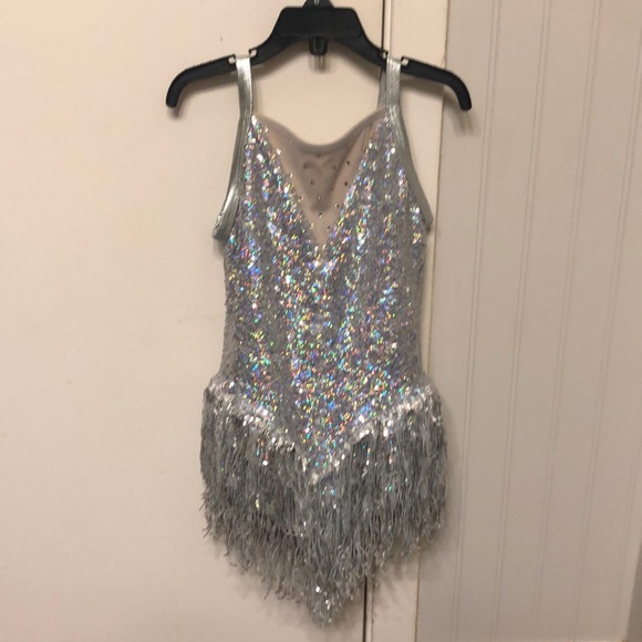 silver dance costumes